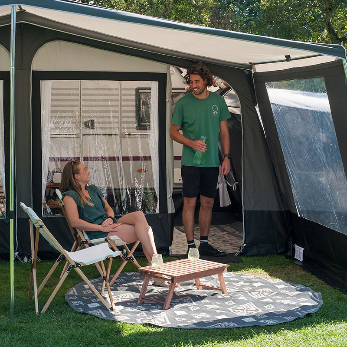 Campout Solsegl Nova 240 i gruppen Fortelt & Markiser / Soltag hos Campmarket (77494)