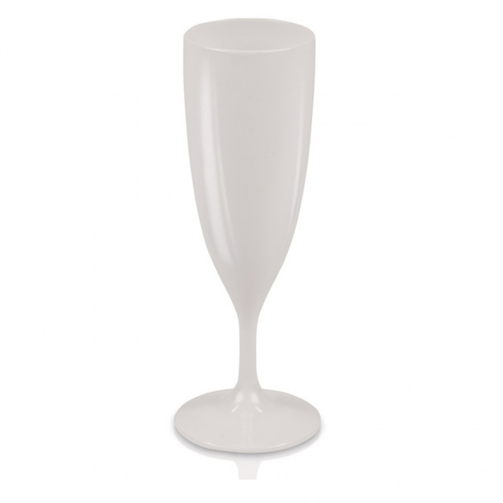 Cleo Retro Champagneglas 2-pack Hvid i gruppen Husholdning & Køkken / Glas / Champagne-Sekt-Grappaglas hos Campmarket (77707)
