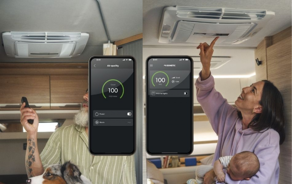 Dometic FanTastic Breathe ACC3100 i gruppen Campingvogn og autocamper / Varme & Køling / AC / Tagmontered hos Campmarket (77722)