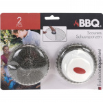 Skur svamp BBQ 2 stk. Skur svamp BBQ 2 stk.