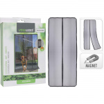 Myggenet draperi 100x200cm Magnet