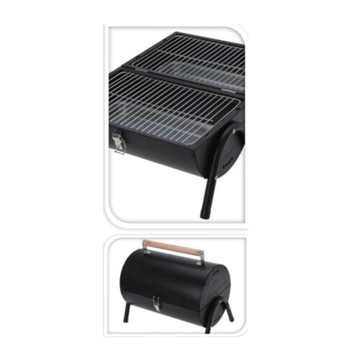 Kulgrill Cylinder Mattsort i gruppen Husholdning & Køkken / Griller / Kulgrill hos Campmarket (77993)
