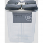 Tilvaringsburk 4-Rum 1,8L Tilvaringsburk 4-Rum 1,8L