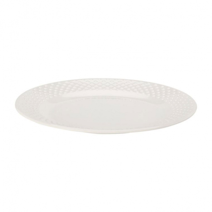 Plade Stor Hvid Melamine i gruppen Husholdning & Køkken / Servering / Tallerkner hos Campmarket (78212)