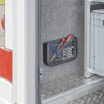 Proplus Opbevaringsnet 20x12x3 cm med plastramme Proplus Opbevaringsnet 20x12x3 cm med plastramme