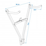 Proplus Cykelholder Klick Fast II Proplus Cykelholder Klick Fast II