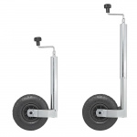 Proplus Støttehjul 48mm plastfælge med luftdæk 260x85mm Proplus Støttehjul 48mm plastfælge med luftdæk 260x85mm