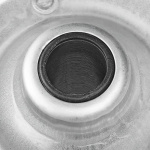 Proplus Reservehjul metalfælge med solidt gummidæk 200x50mm