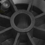 Proplus Reservehjul plastfælge med luftdæk 260x85mm Proplus Reservehjul plastfælge med luftdæk 260x85mm