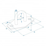 Proplus Aftrækkersikring rund 24mm Proplus Aftrækkersikring rund 24mm