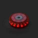 Proplus Advarselsdisk 16+8LED orange