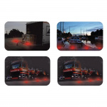 Proplus Advarselsdisk 16+8LED orange