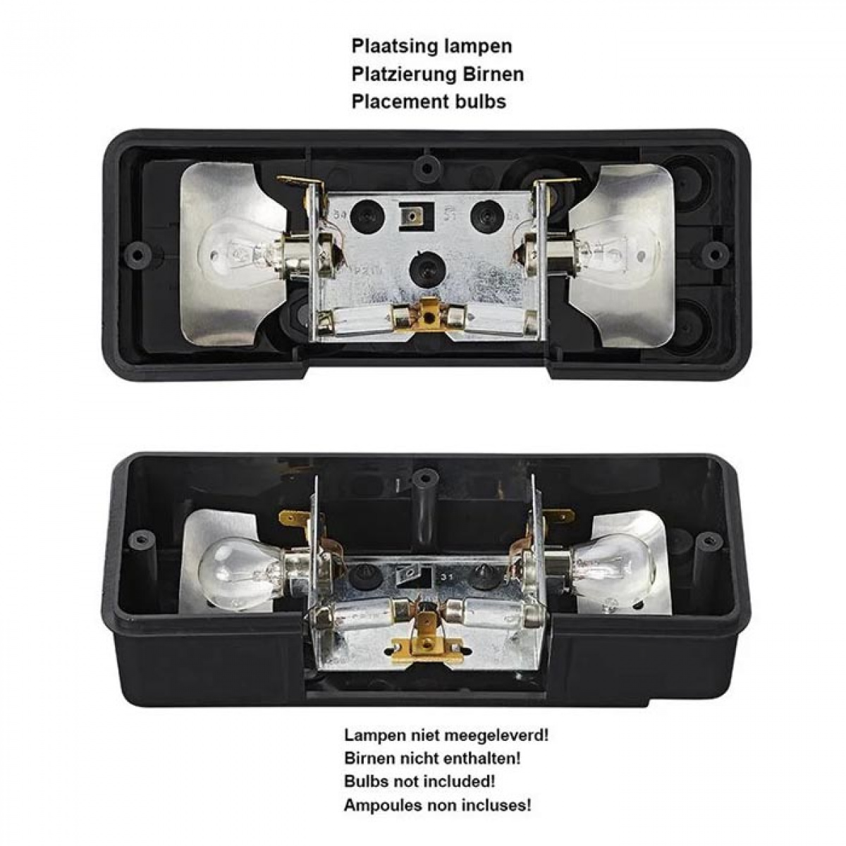 Proplus Baglygter 3 funktioner 210x83mm i gruppen Campingvogn og autocamper / El - Elektronik / Tilslutningskabler hos Campmarket (78458)