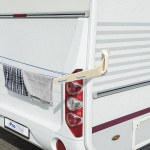 Proplus Tøjsnorholder til lodret placerede manøvrehåndtag, 3 dele Proplus Tøjsnorholder til lodret placerede manøvrehåndtag, 3 dele