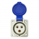 Proplus CEE stikkontakt kort monteret på overfladen Proplus CEE stikkontakt kort monteret på overfladen