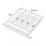 Proplus Bestikbakke 32,5 x 28,5 x 4,5 cm Proplus Bestikbakke 32,5 x 28,5 x 4,5 cm