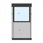 Isabella Casa vinduesmodul uden vinduer