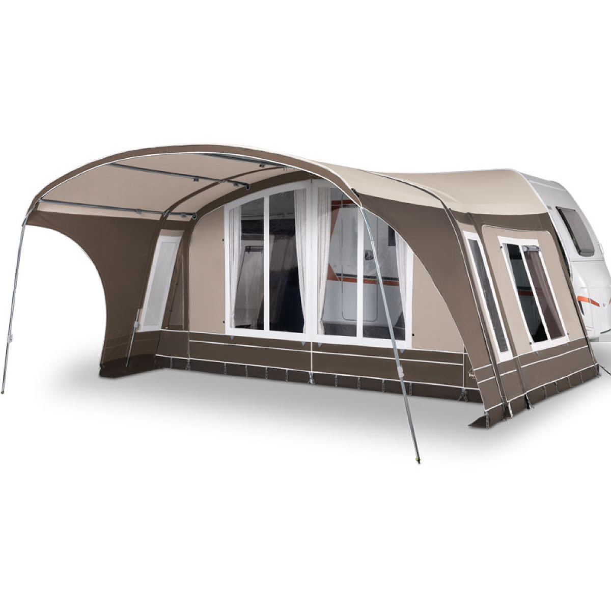 Dorema Onyx 270 Beige i gruppen Fortelt & Markiser / Fortelt Campingvogn / A-Måls Telt / Dybde 2,7m hos Campmarket (78838)