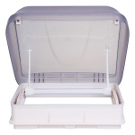 Tagluge 40x40 cm Klart glas
