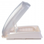 Tagluge 40x40 cm Klart glas
