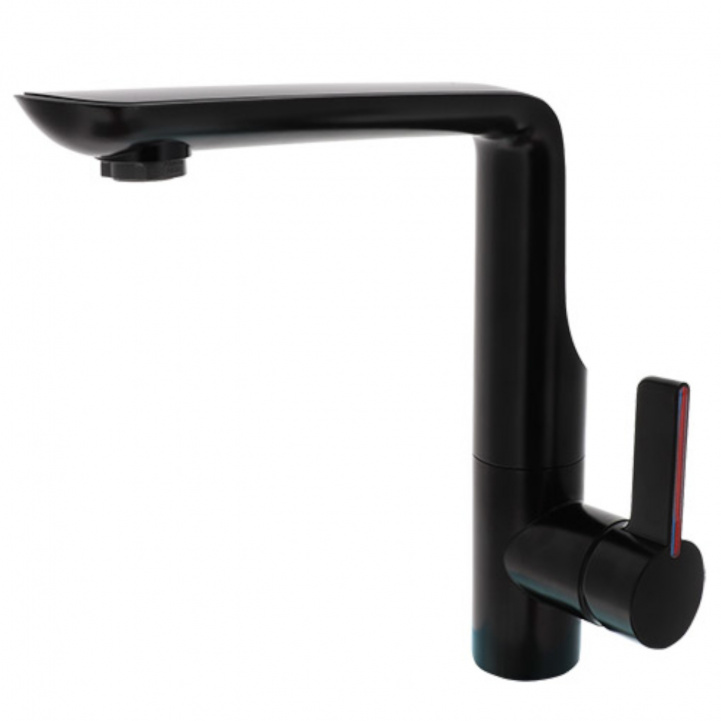 Comet Blandingsbatteri Modena Sort i gruppen Vand & Sanitet / Vand / Vandhaner / Koldt og varmt vandhaner hos Campmarket (78869)