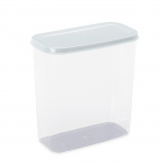 Opbevaringskrukke 2,5L Klar/Hvid