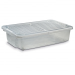 Opbevaringskurv M Hjul 55L Klar