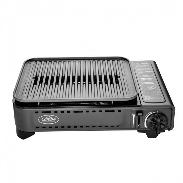 Camp4 Gaskomfur Med Grillplatte i gruppen Husholdning & Køkken / Griller / Gasgrill hos Campmarket (79210)