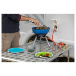 Party-Grill 400 Med Gasslange og Hurtigkobling