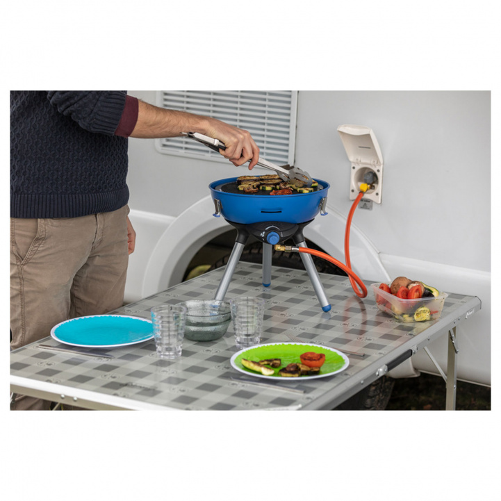 Party-Grill 400 Med Gasslange og Hurtigkobling i gruppen Husholdning & Køkken / Griller / Gasgrill hos Campmarket (79215)