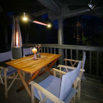 Sunwind Terrassevarmer Loft nedhængt Sort Sunwind Terrassevarmer Loft nedhængt Sort