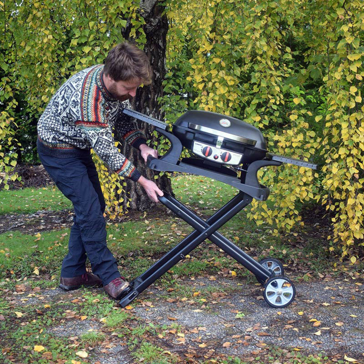 Sunwind Gasgrill Helle i gruppen Husholdning & Køkken / Griller / Gasgrill hos Campmarket (79359)