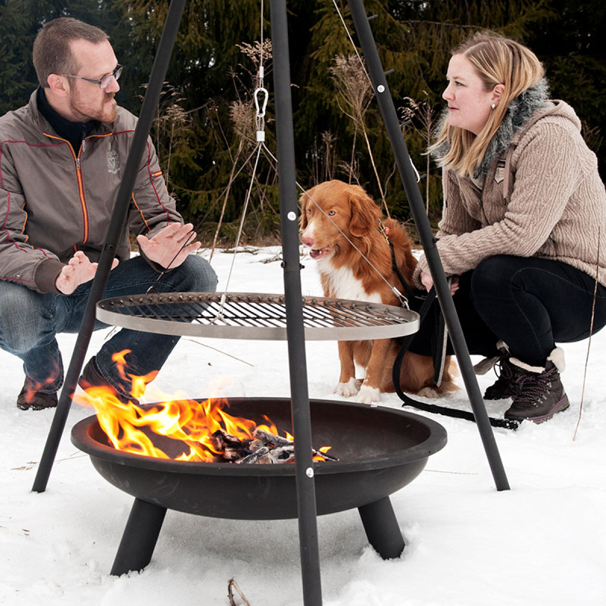 Sunwind Bålpande Ask i gruppen Husholdning & Køkken / Griller / Øvrige Griller hos Campmarket (79382)