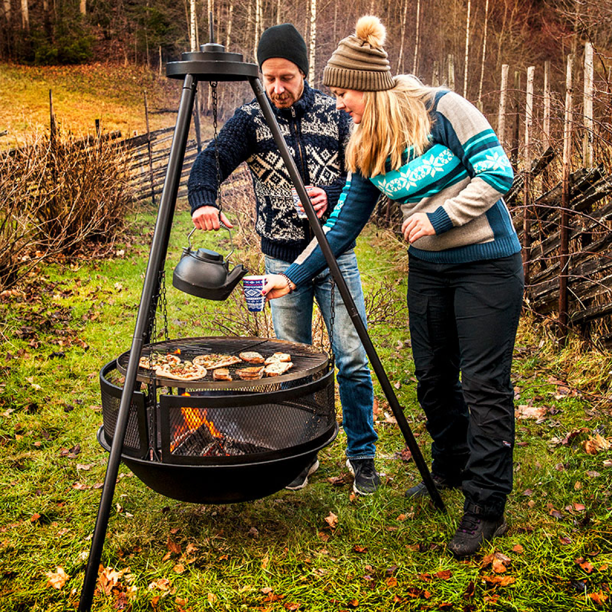 Sunwind Bålpande Frigg i gruppen Husholdning & Køkken / Griller / Øvrige Griller hos Campmarket (79383)