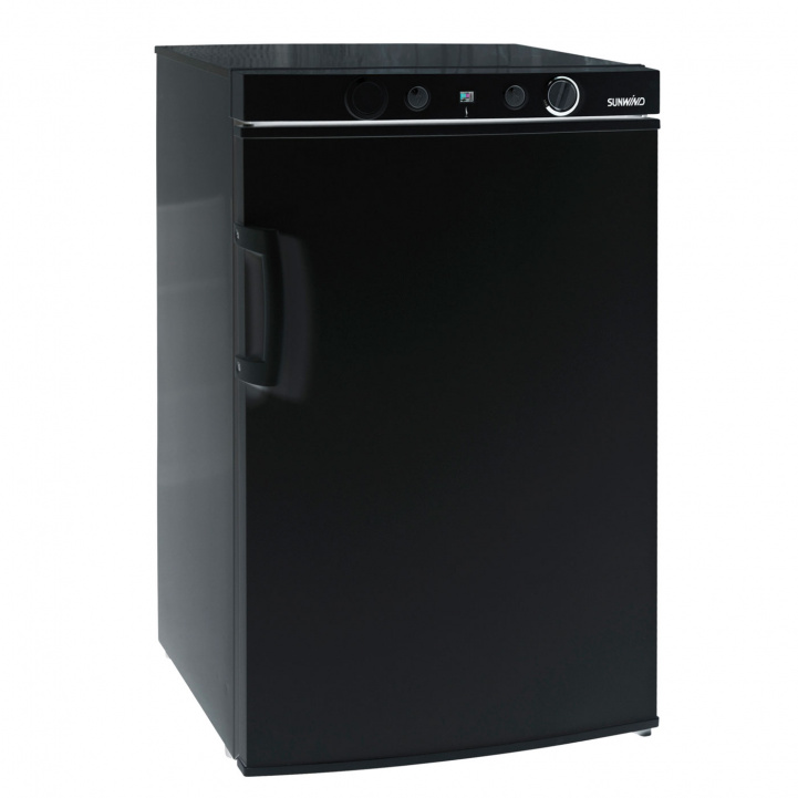 Sunwind Gaskøleskab Ventus 100 TC Sort i gruppen Campingvogn og autocamper / Varme & Køling / Køleskabe & Kølebokse / Andre køleskabe/frysere hos Campmarket (79404)