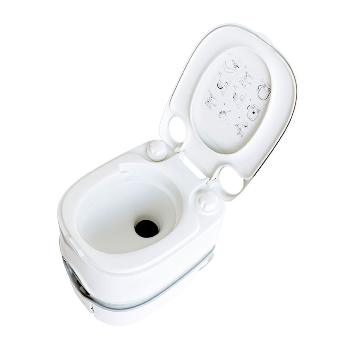 Transportabelt toilet 20L i gruppen Vand & Sanitet / Toilet / Toiletter / Bærbare toiletter hos Campmarket (79448)