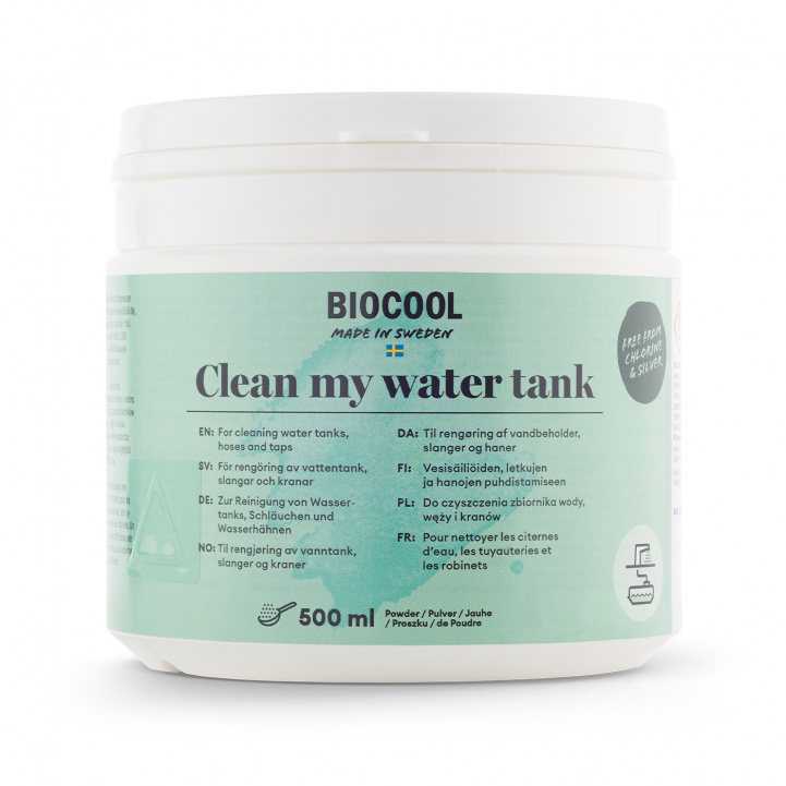 Biocool Clean My Water Tank Granulat i gruppen Vand & Sanitet / Kem / Kemikalier og tilbehør hos Campmarket (79492)