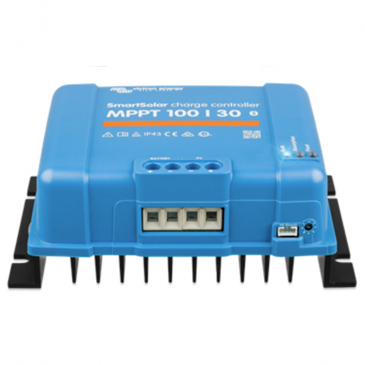 Victron SmartSolar Regulator MPPT 100/30 i gruppen Campingvogn og autocamper / El - Elektronik / Solpaneler / Solcelleregulatorer / MPPT hos Campmarket (79686)