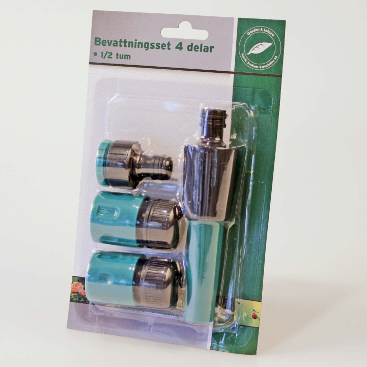 Vandingssæt 4 dele i gruppen Vand & Sanitet / Vand / Vandslange / Slangetromle hos Campmarket (79780)
