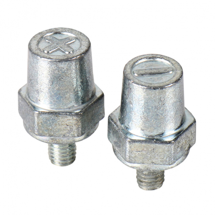 Batteri pol adapter skrubar M8 Minus og Plus pol i gruppen Campingvogn og autocamper / El - Elektronik / Batterier & Omformere / Batterier / Batteritilbehør hos Campmarket (79900)