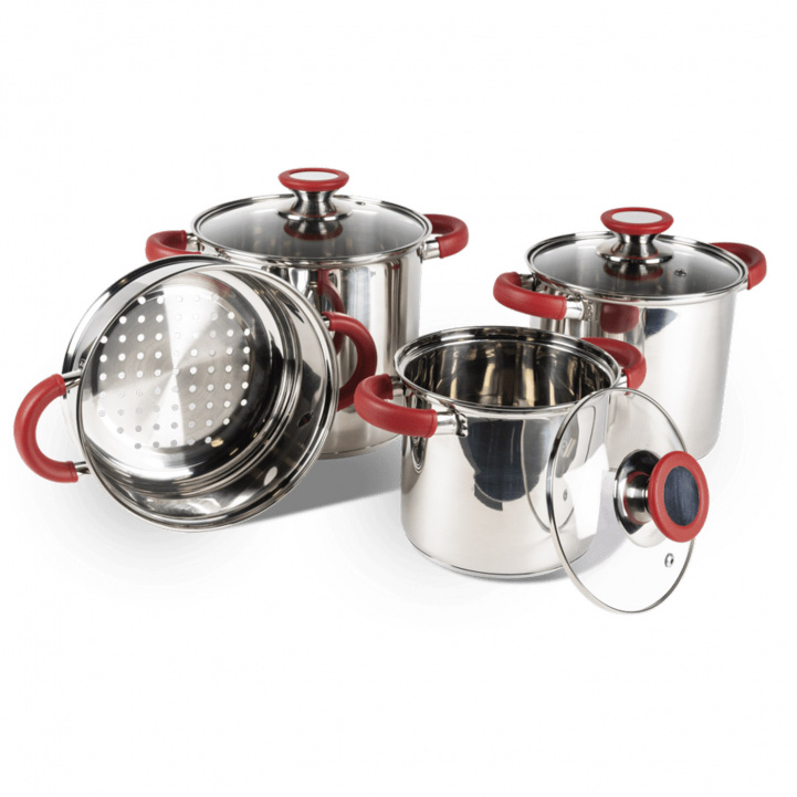 Kampa Grydesæt Deluxe i gruppen Husholdning & Køkken / Køkkentilbehør / Gryder og pander hos Campmarket (80106)