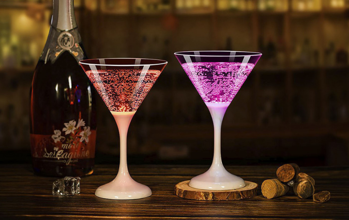 Skinnende Cocktail Glass i gruppen Husholdning & Køkken / Glas hos Campmarket (80121)