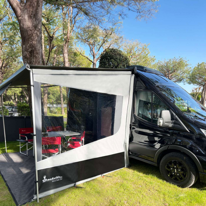 Isabella Markisside 250 i gruppen Fortelt & Markiser / Markiser / Autocamper Markiser / Fiamma / Gavle / Fronter hos Campmarket (80206)