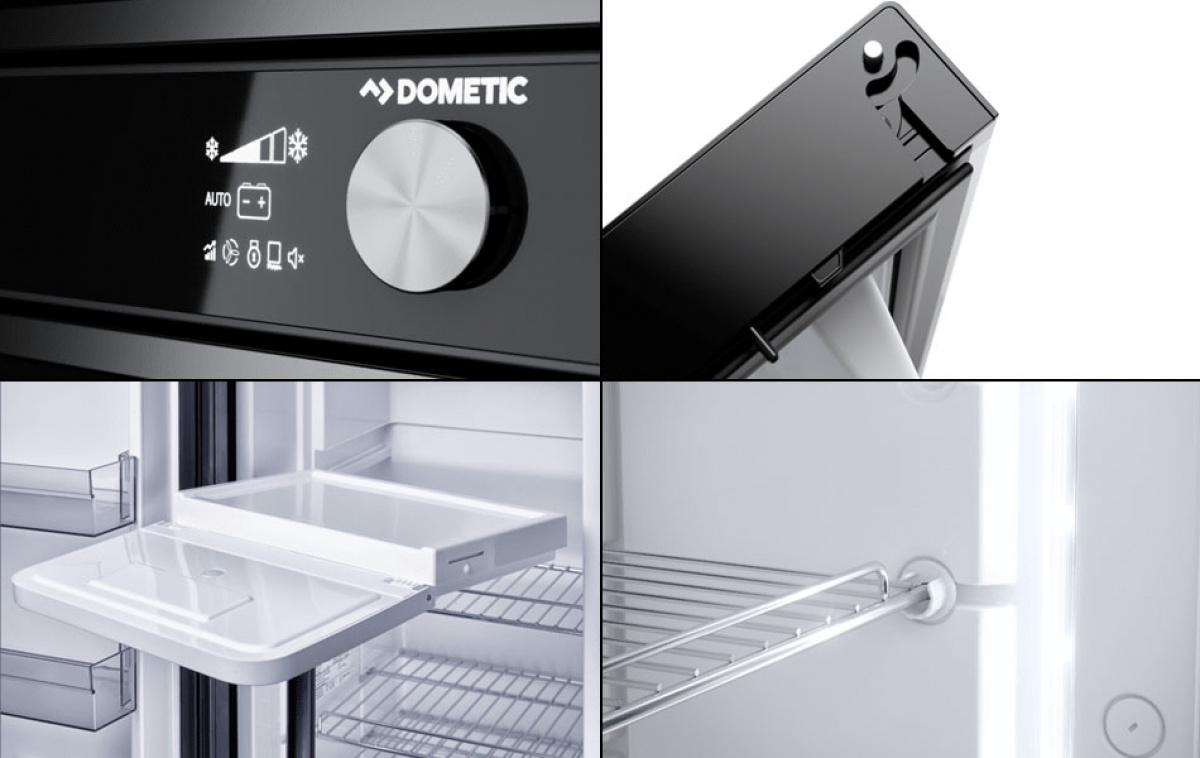 Dometic kompressor køleskab RC 10.4T 70 L i gruppen Campingvogn og autocamper / Varme & Køling / Køleskabe & Kølebokse / Kompressor Køleskab hos Campmarket (80410)