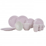 Gimex Melaminservice Pastel Rosa 16-delt Gimex Melaminservice Pastel Rosa 16-delt