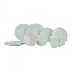 Gimex Melaminservice Pastel Mint 16-delt Gimex Melaminservice Pastel Mint 16-delt