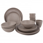 Melaminservice Hoxton Beige 16-delt Melaminservice Hoxton Beige 16-delt
