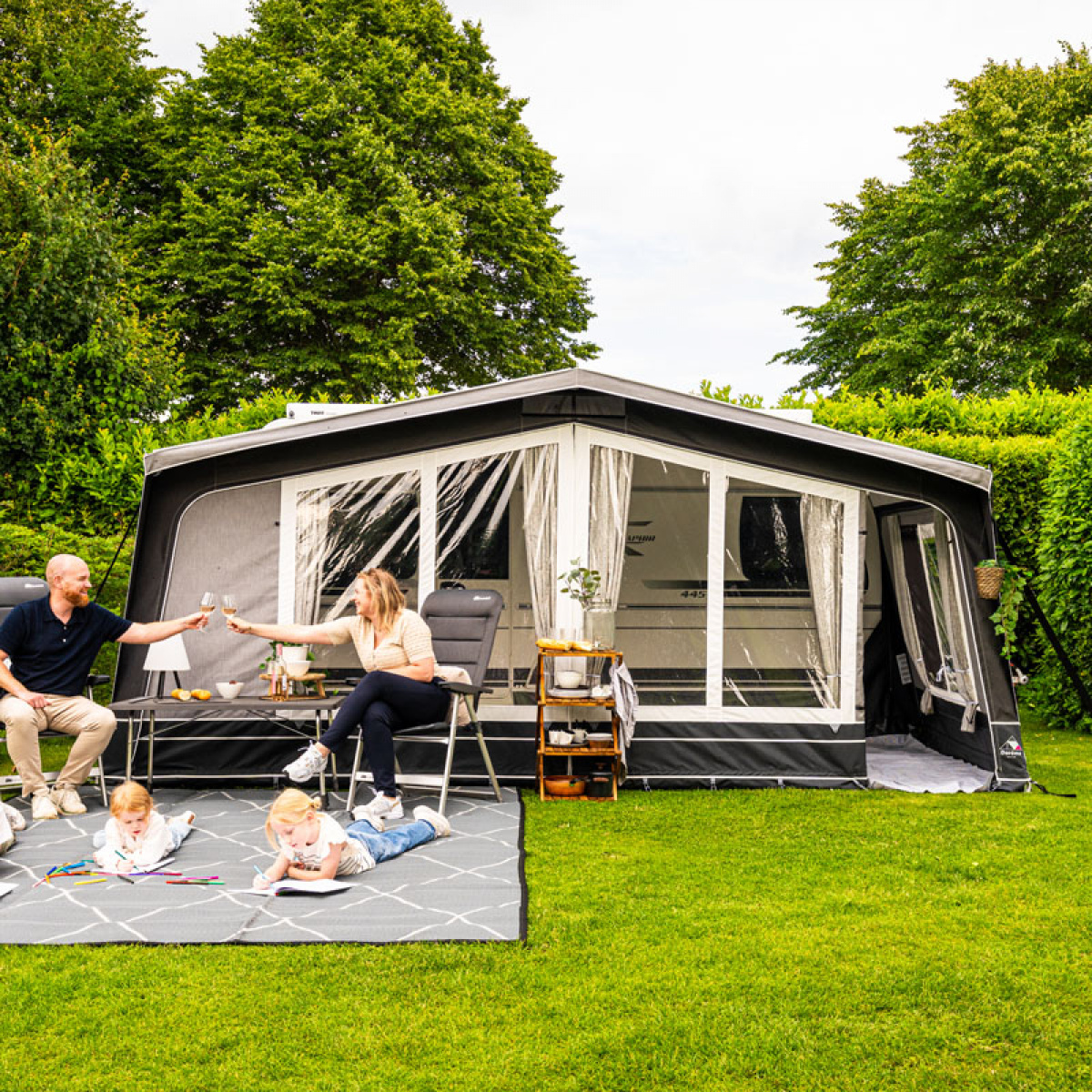 Doréma Diamond 300 i gruppen Fortelt & Markiser / Fortelt Campingvogn / A-Måls Telt / Dybde 3,0m hos Campmarket (80565)