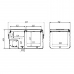 Smart Living Kompressor Køleboks Cool 75L Uden Batteri