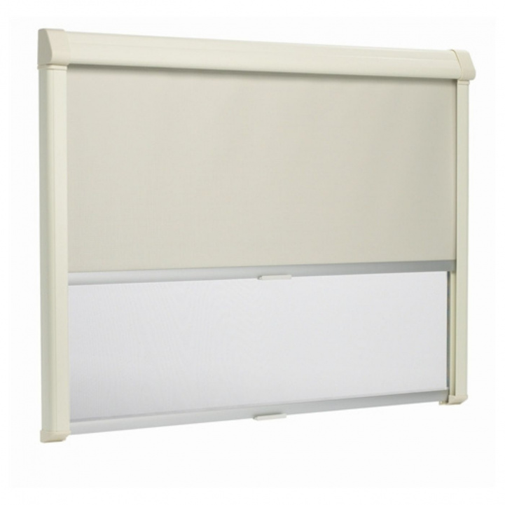 Dometic Seitz Rullegardinkassette Rastrollo 3000 Perlehvid i gruppen Campingvogn og autocamper / Tekstiltæpper & Betræk / Mørklægnings gardiner hos Campmarket (80633)